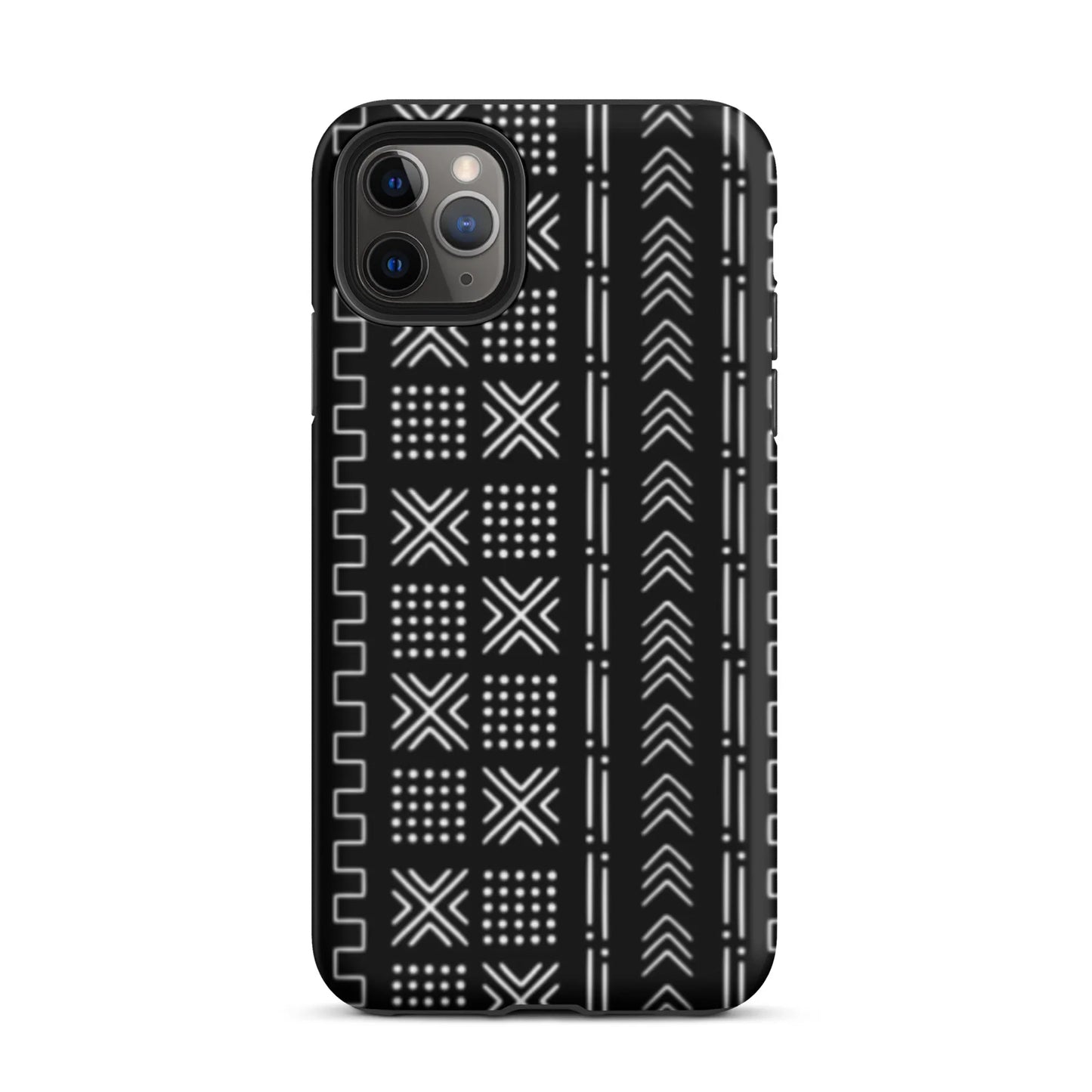 African Mud Cloth Tough MagSafe iPhone Case - The Global Wanderer