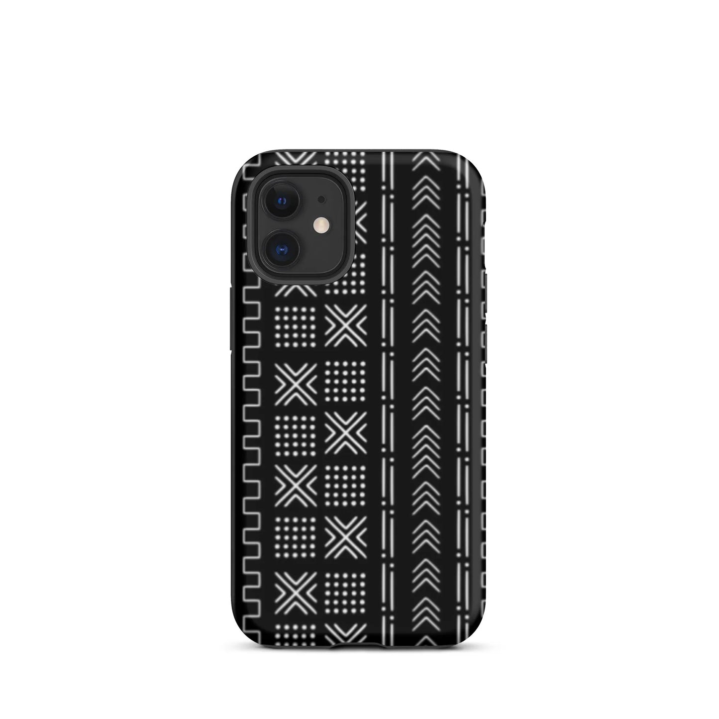 African Mud Cloth Tough MagSafe iPhone Case - The Global Wanderer