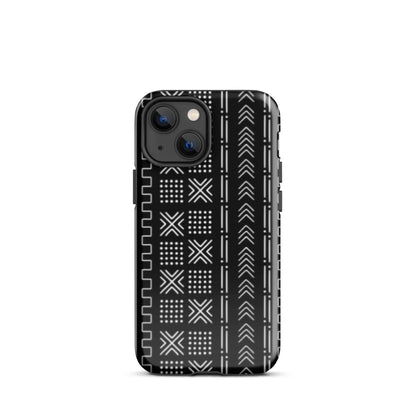 African Mud Cloth Tough MagSafe iPhone Case - The Global Wanderer