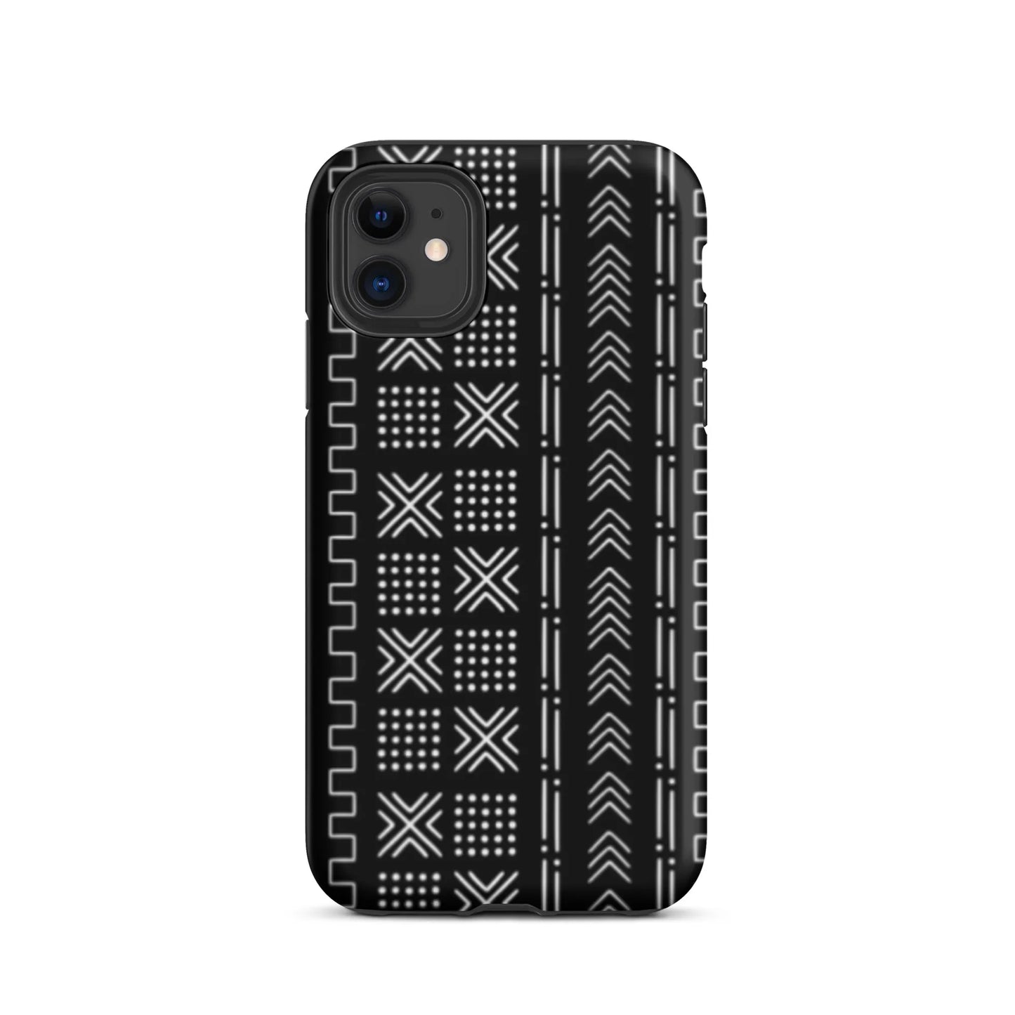 African Mud Cloth Tough MagSafe iPhone Case - The Global Wanderer