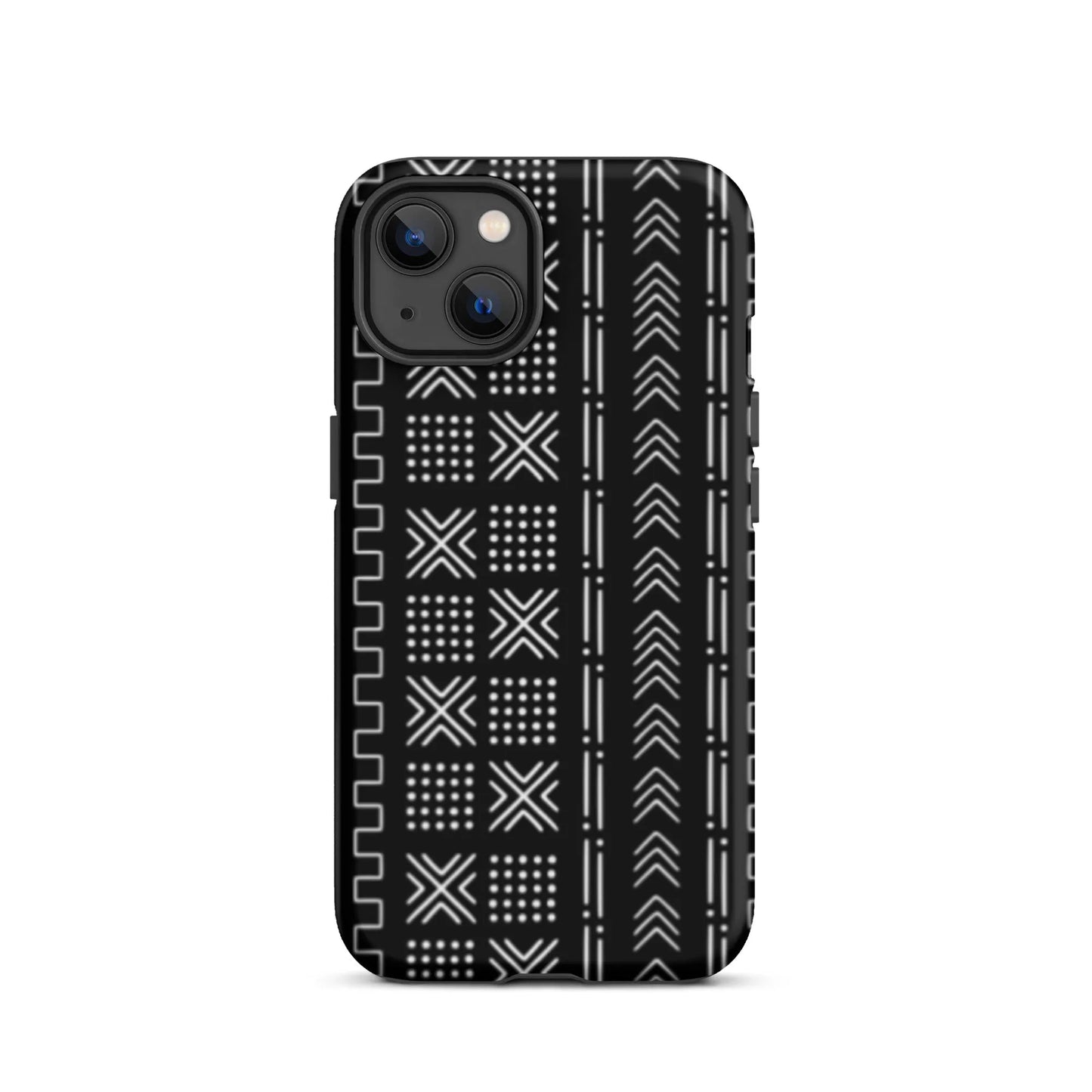 African Mud Cloth Tough MagSafe iPhone Case - The Global Wanderer