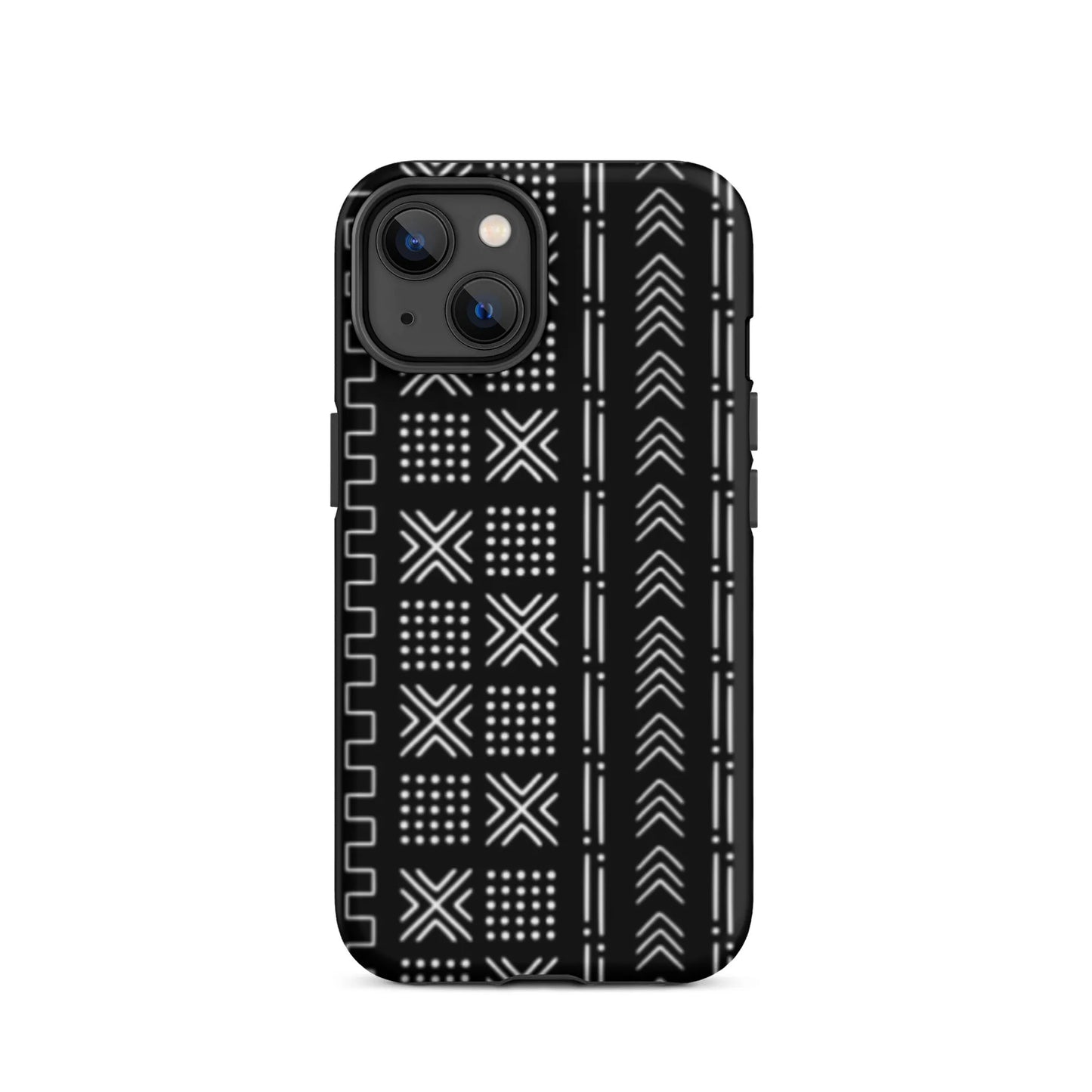 African Mud Cloth Tough MagSafe iPhone Case - The Global Wanderer