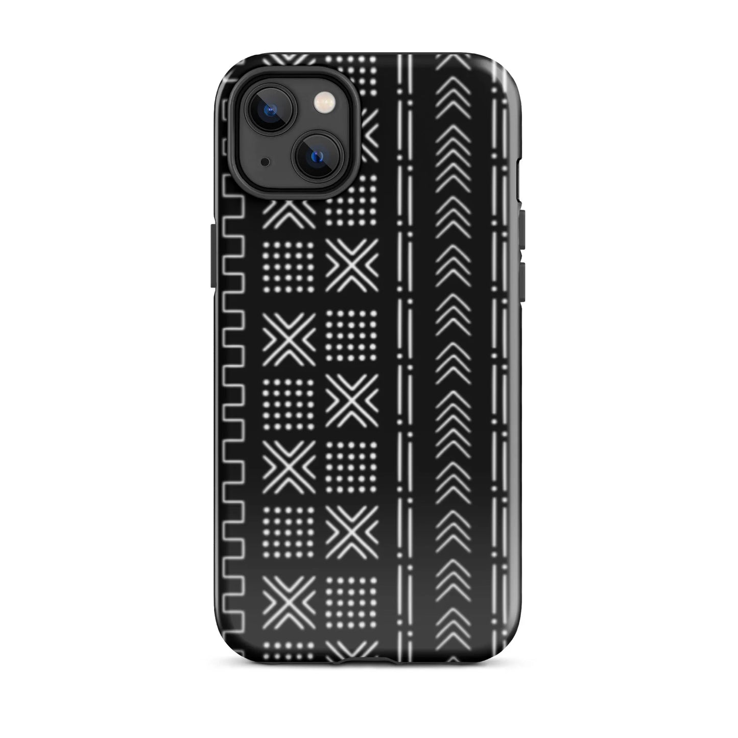 African Mud Cloth Tough MagSafe iPhone Case - The Global Wanderer