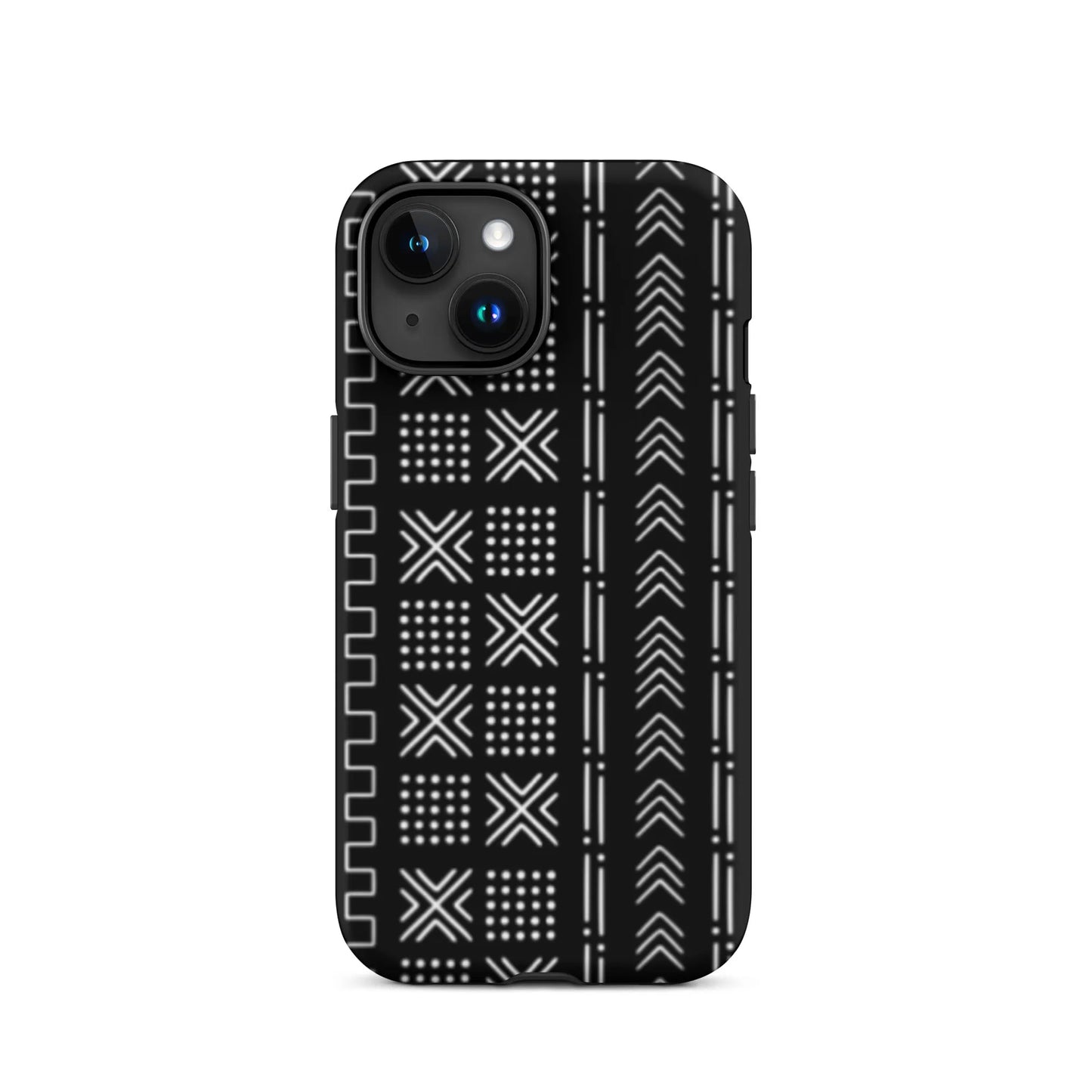 African Mud Cloth Tough MagSafe iPhone Case - The Global Wanderer