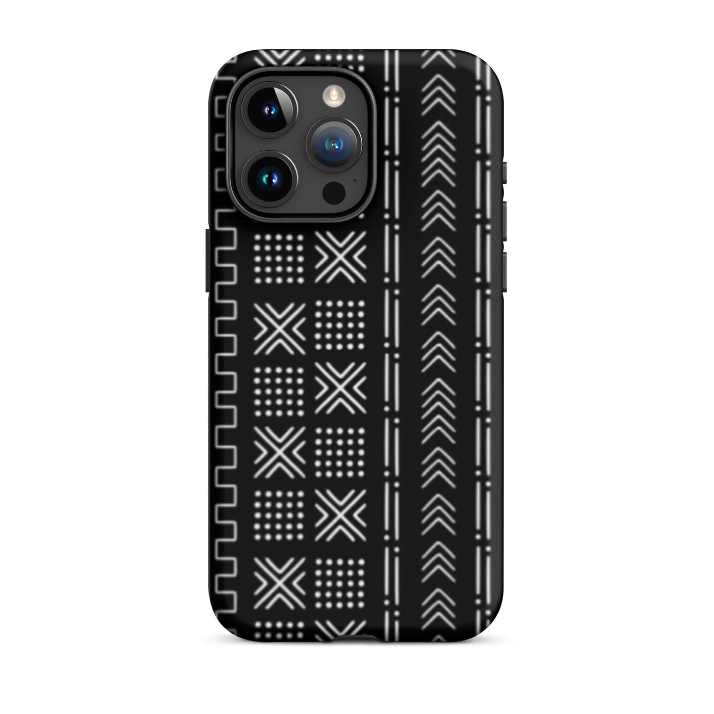 African Mud Cloth Tough MagSafe iPhone Case - The Global Wanderer