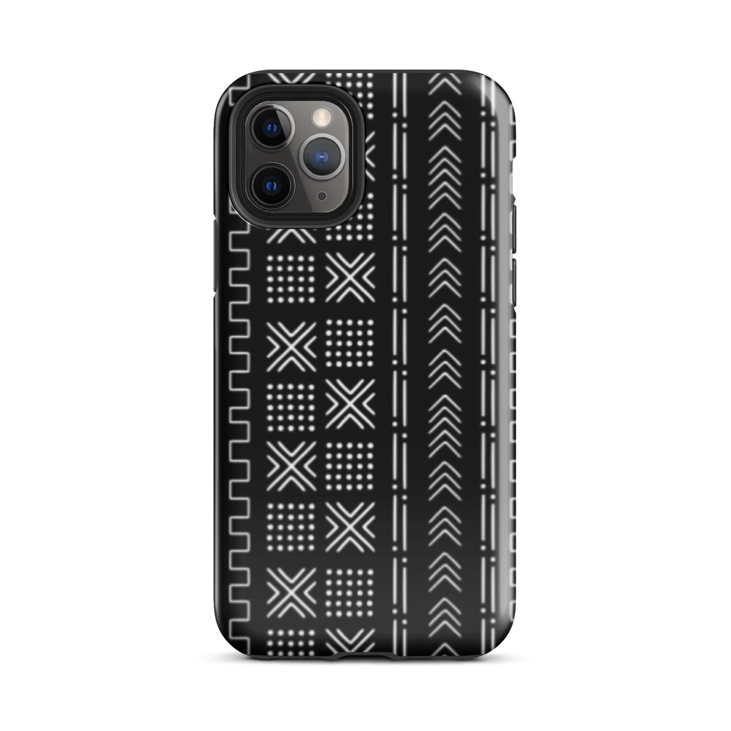 African Mud Cloth Tough MagSafe iPhone Case - The Global Wanderer