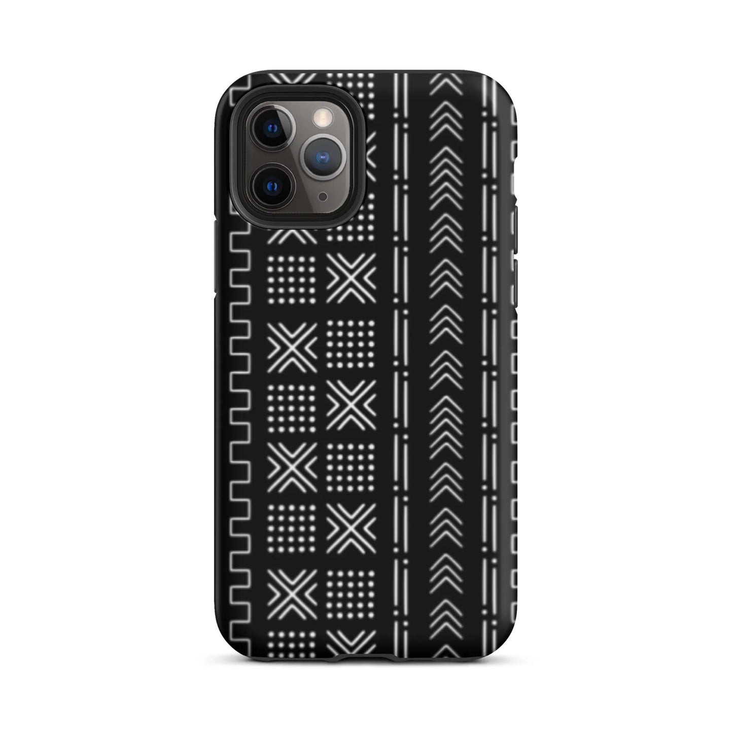 African Mud Cloth Tough MagSafe iPhone Case - The Global Wanderer