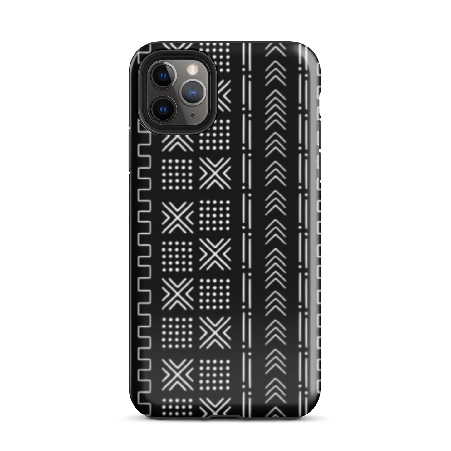 African Mud Cloth Tough MagSafe iPhone Case - The Global Wanderer