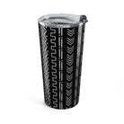 African Mud Cloth Tumbler - The Global Wanderer
