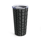 African Mud Cloth Tumbler - The Global Wanderer