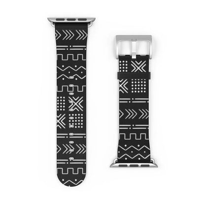 African Mud Cloth Watch Band - The Global Wanderer