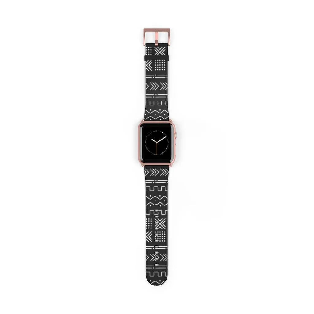 African Mud Cloth Watch Band - The Global Wanderer