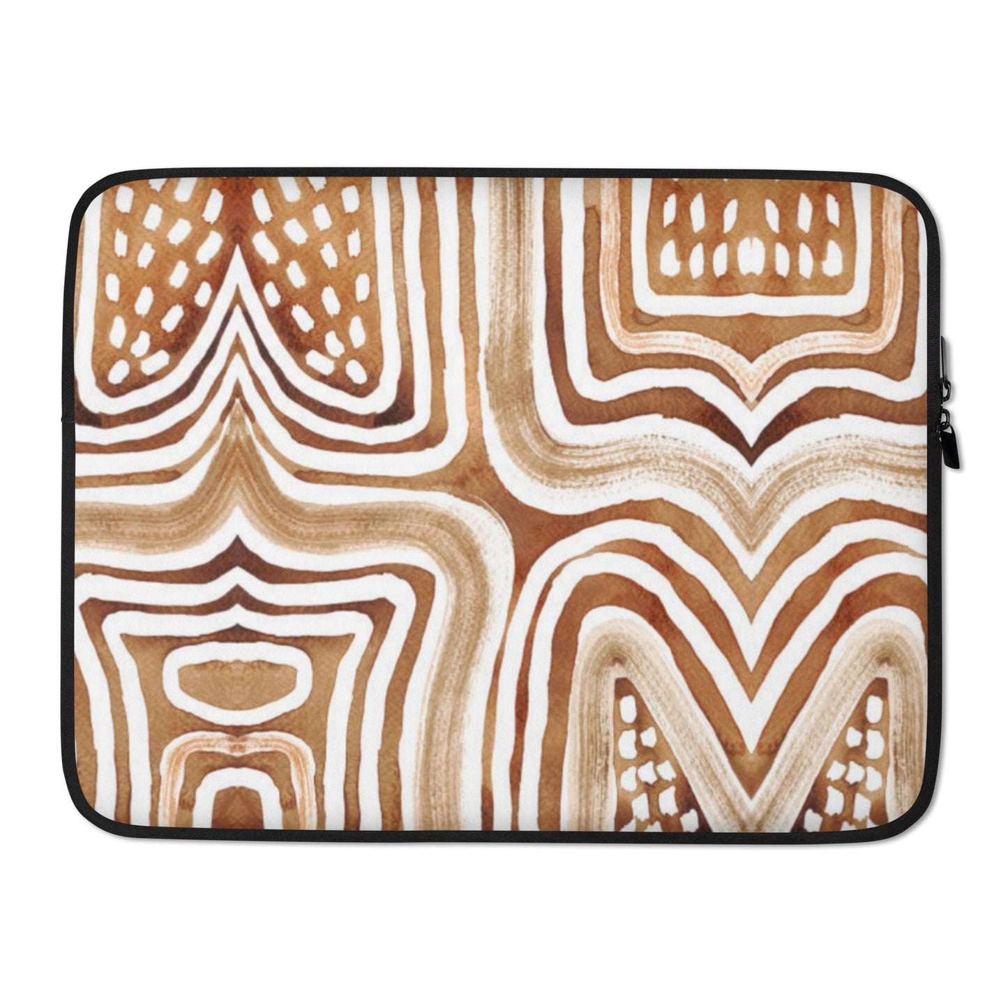 African Mud Lines Laptop Case - The Global Wanderer