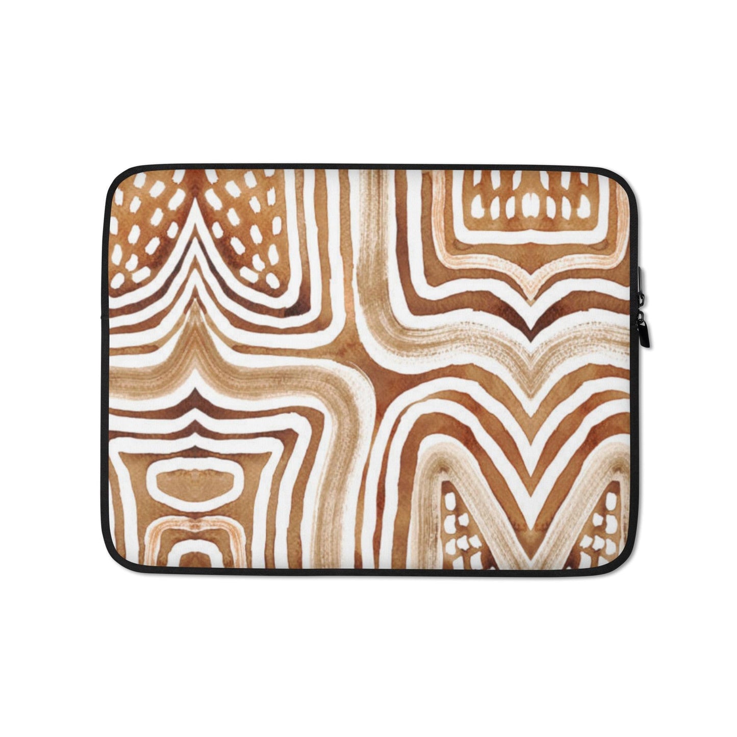 African Mud Lines Laptop Case - The Global Wanderer