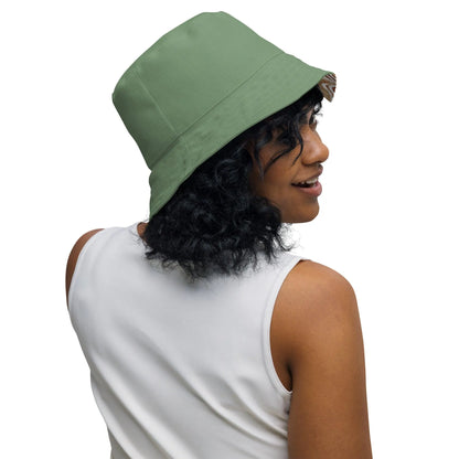 African Mud Lines Reversible Bucket Hat - The Global Wanderer