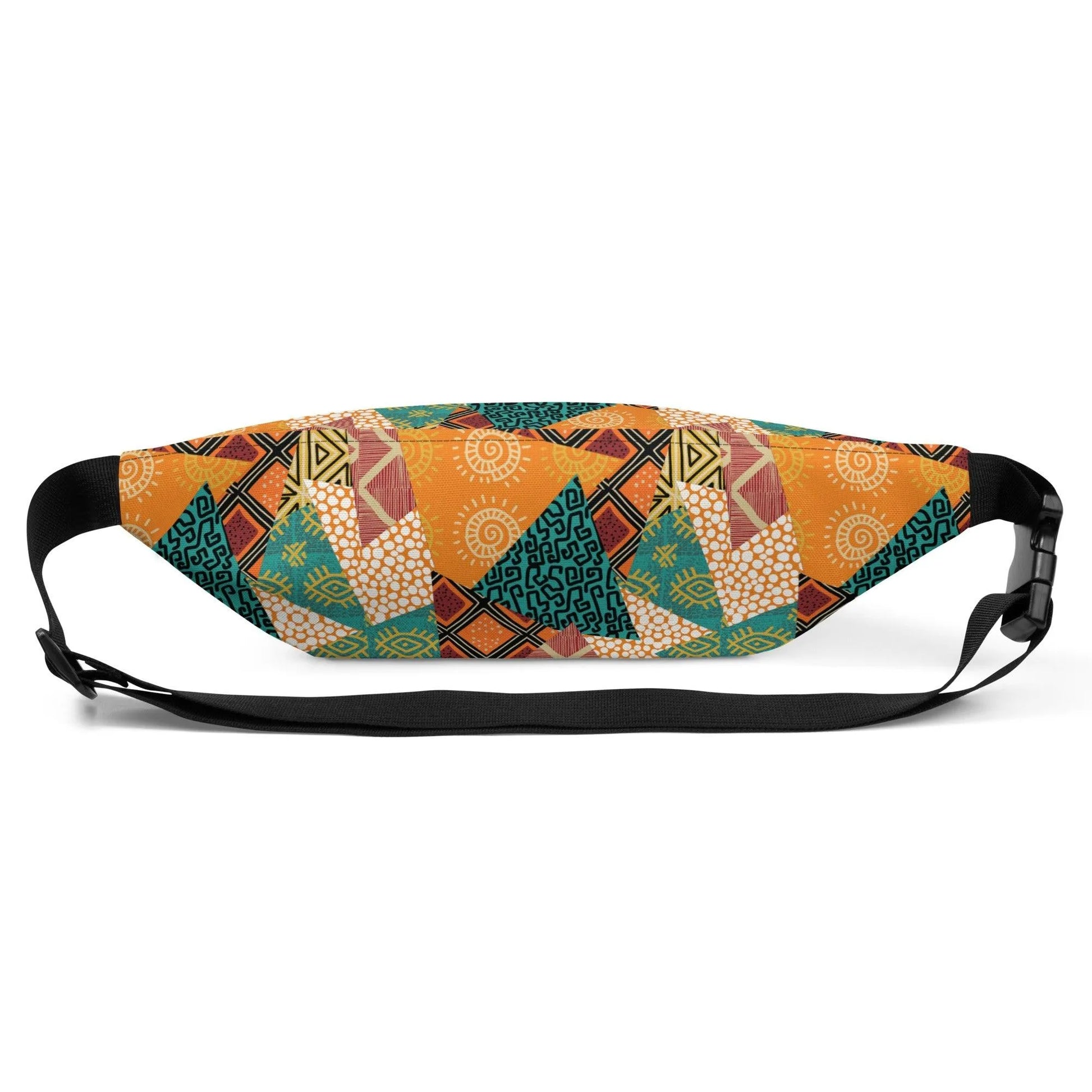 African Patchwork Fanny Pack - The Global Wanderer