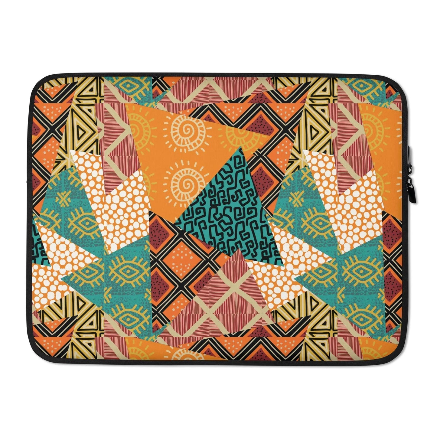 African Patchwork Laptop Case - The Global Wanderer