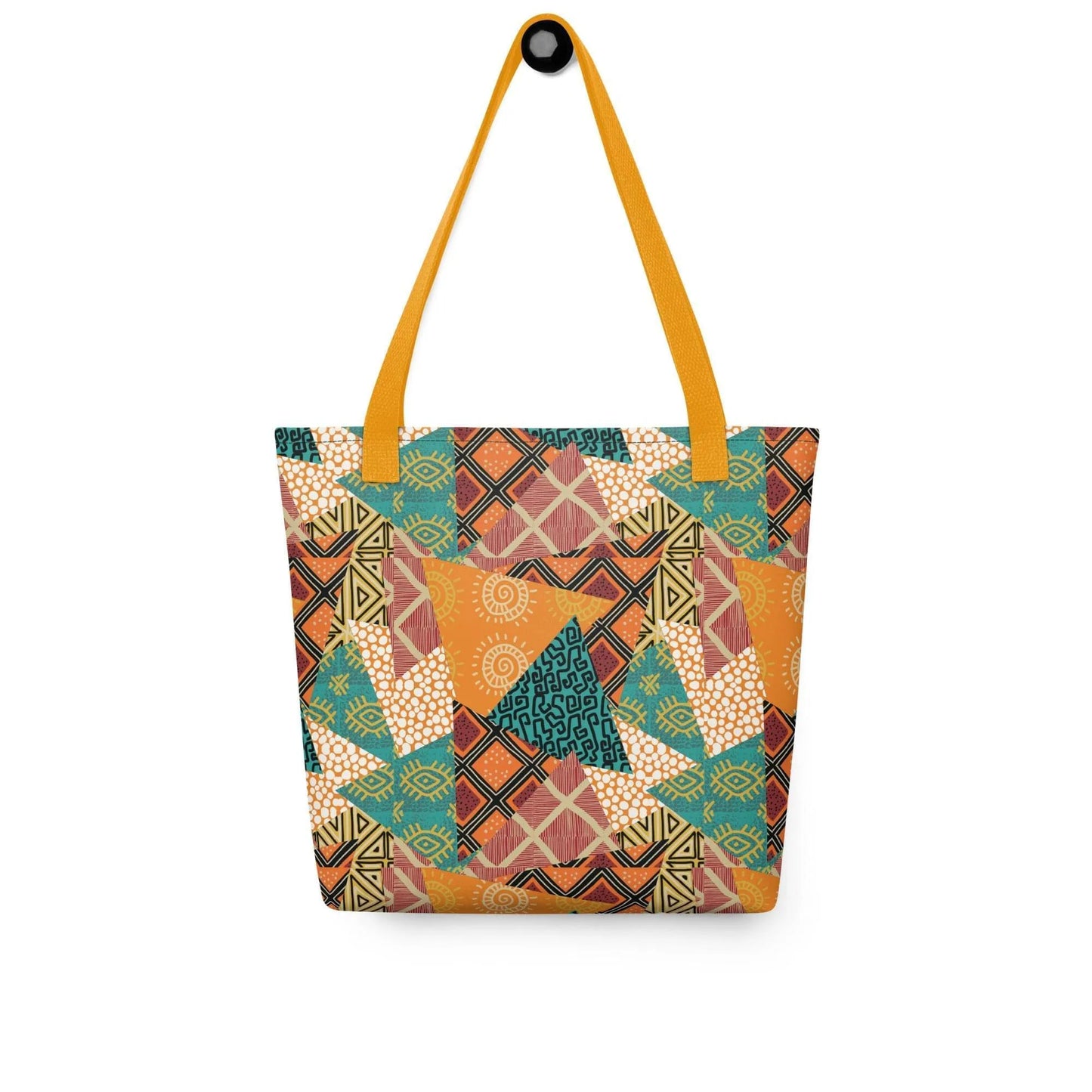 African Patchwork Tote Bag - The Global Wanderer