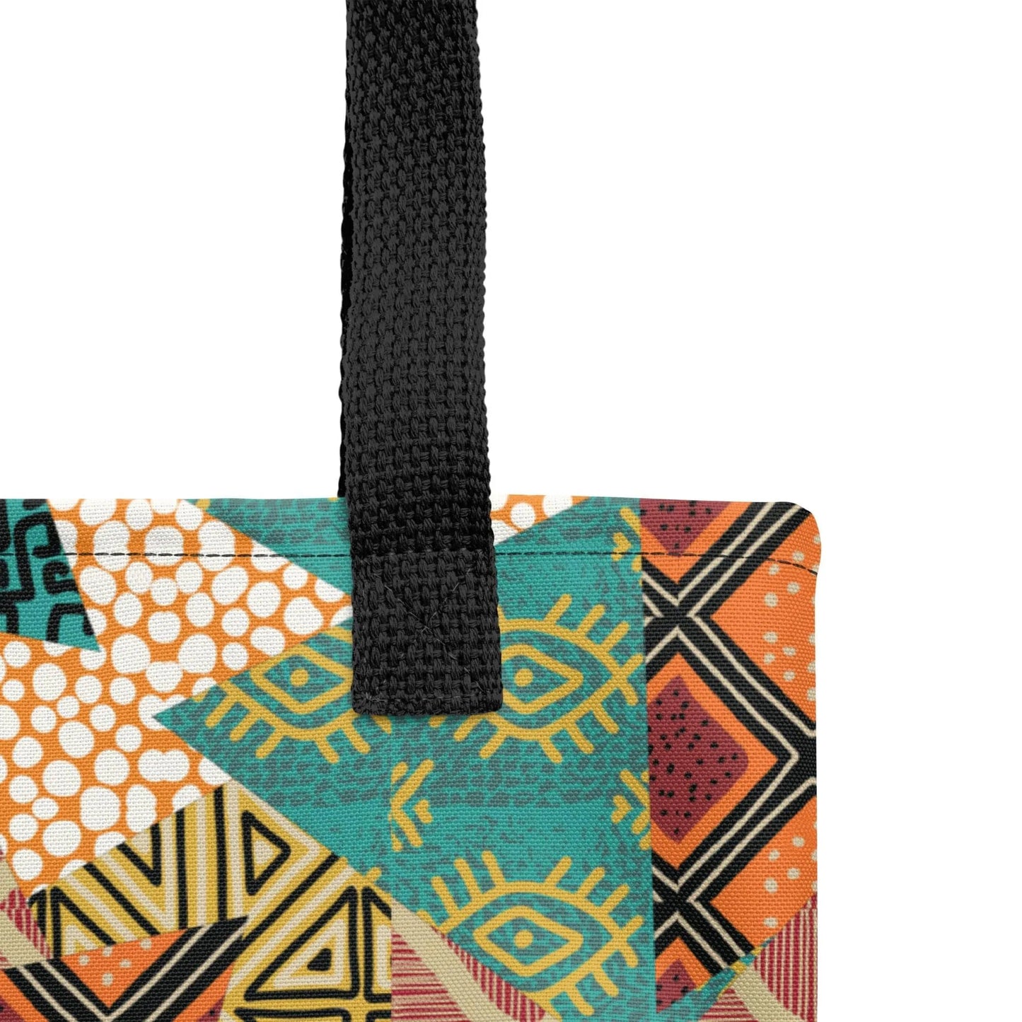 African Patchwork Tote Bag - The Global Wanderer