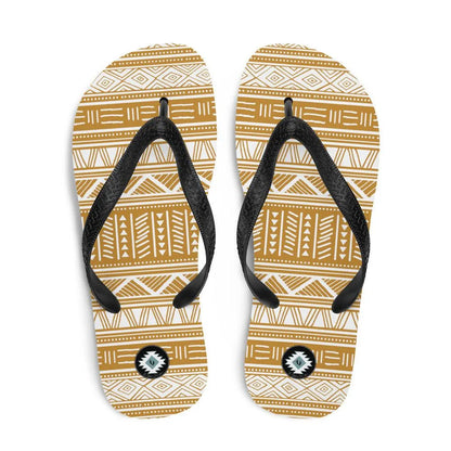 African Print Flip Flops - The Global Wanderer