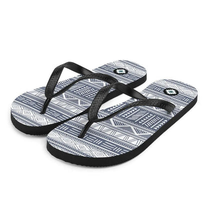 African Print Flip Flops - The Global Wanderer