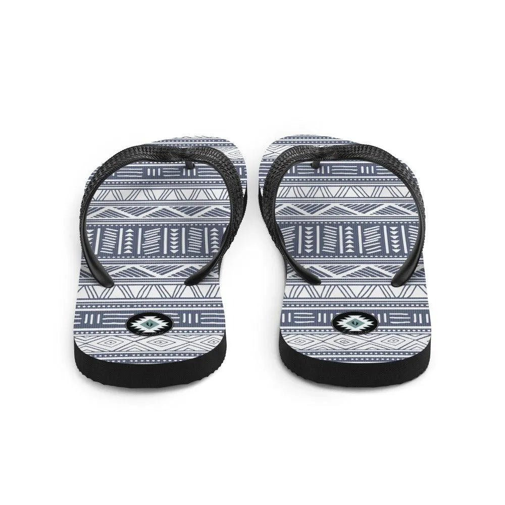 African Print Flip Flops - The Global Wanderer