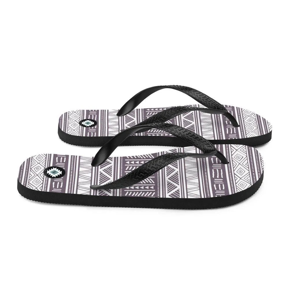 African Print Flip Flops - The Global Wanderer