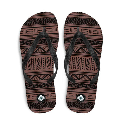 African Print Flip Flops - The Global Wanderer