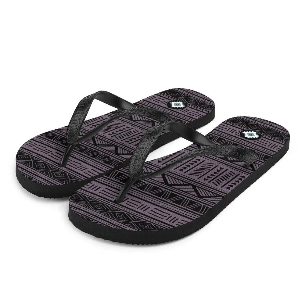 African Print Flip Flops - The Global Wanderer