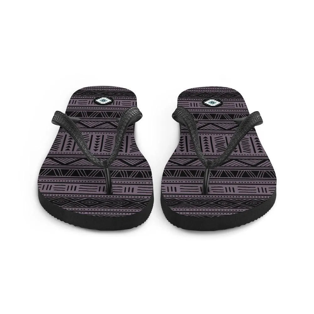 African Print Flip Flops - The Global Wanderer