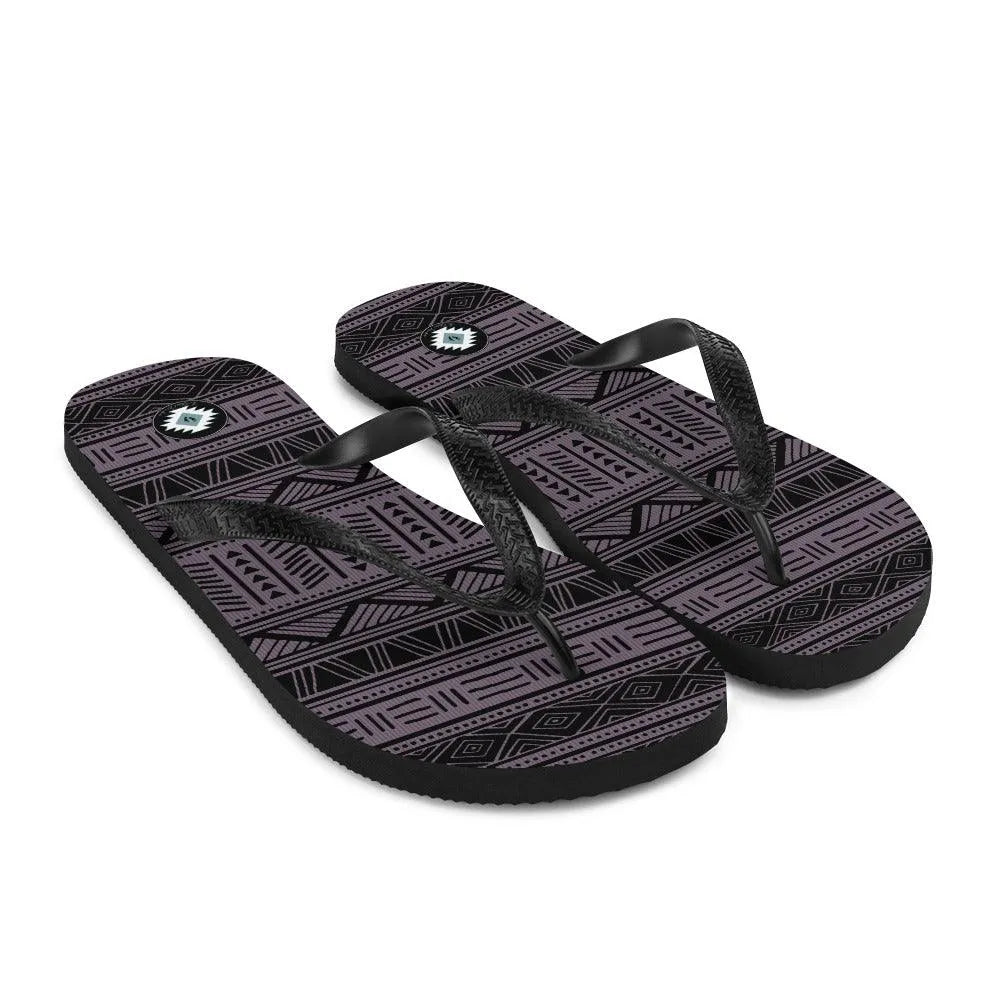 African Print Flip Flops - The Global Wanderer