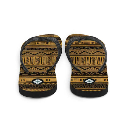 African Print Flip Flops - The Global Wanderer