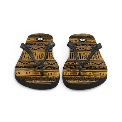 African Print Flip Flops - The Global Wanderer