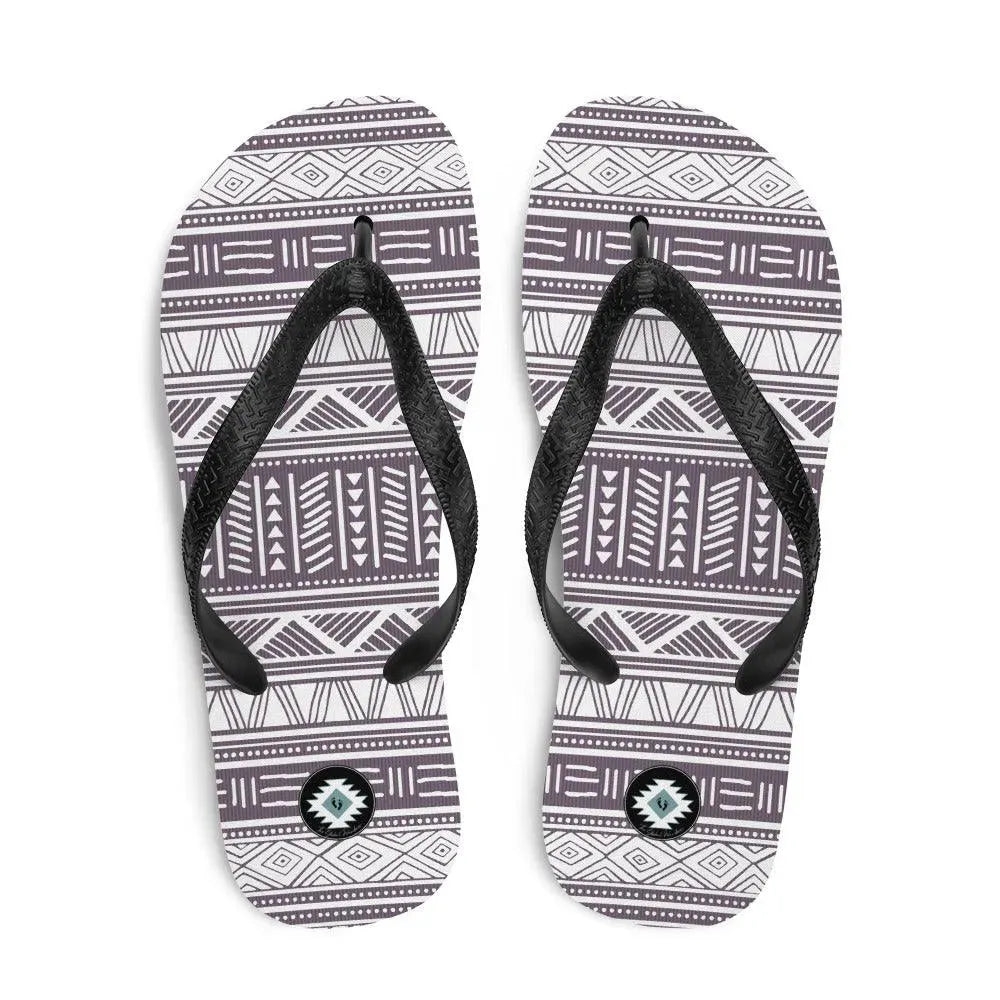 African Print Flip Flops - The Global Wanderer