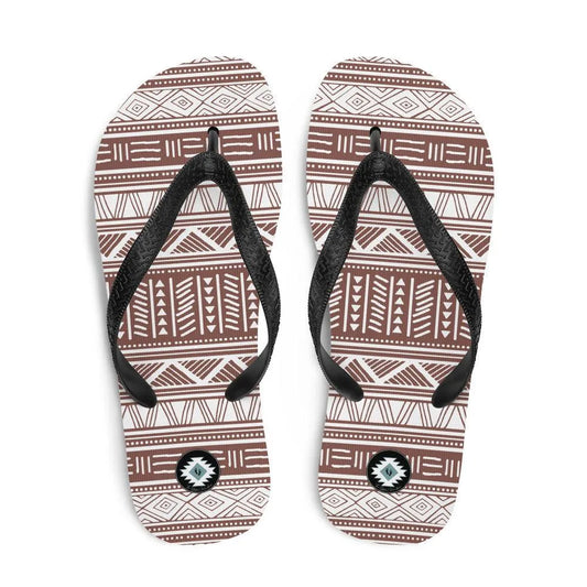 African Print Flip Flops - The Global Wanderer