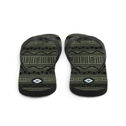 African Print Flip Flops - The Global Wanderer