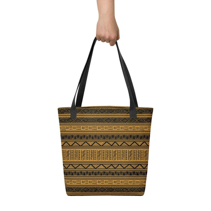 African Print Tote Bag - The Global Wanderer