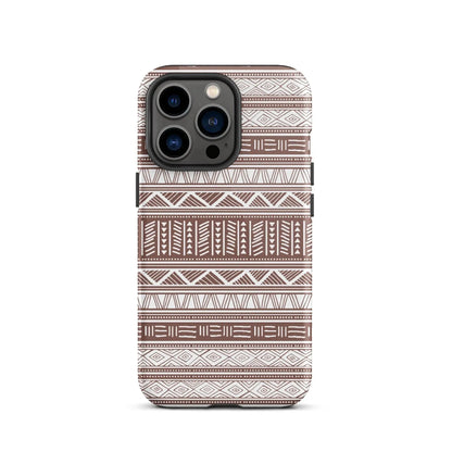 African Print Tough MagSafe iPhone® Case - The Global Wanderer