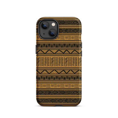 African Print Tough MagSafe iPhone® Case - The Global Wanderer