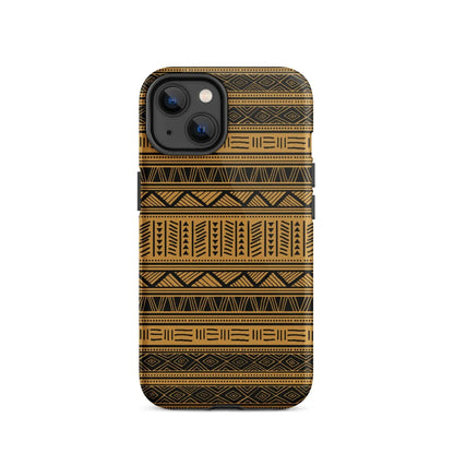 African Print Tough MagSafe iPhone® Case - The Global Wanderer