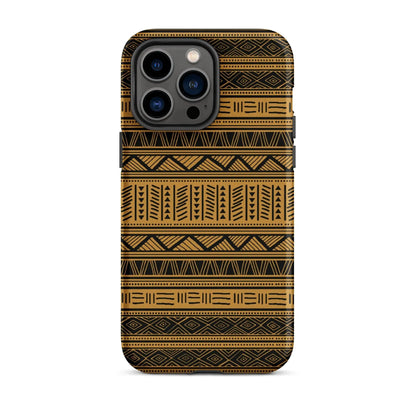 African Print Tough MagSafe iPhone® Case - The Global Wanderer