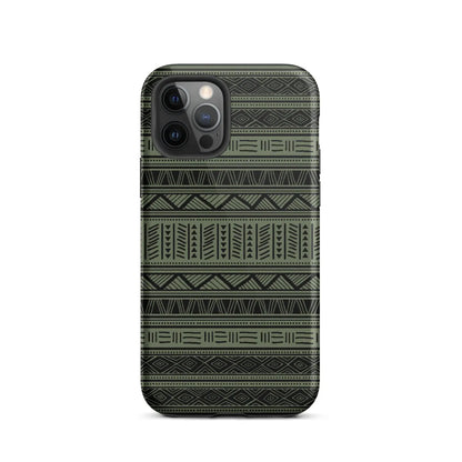 African Print Tough MagSafe iPhone® Case - The Global Wanderer