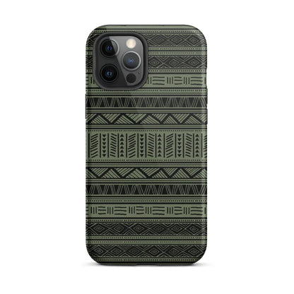 African Print Tough MagSafe iPhone® Case - The Global Wanderer