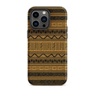 African Print Tough MagSafe iPhone® Case - The Global Wanderer