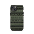 African Print Tough MagSafe iPhone® Case - The Global Wanderer