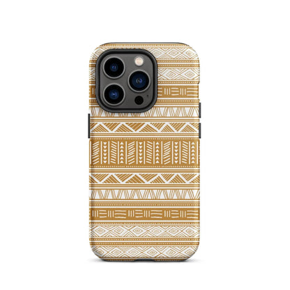 African Print Tough MagSafe iPhone® Case - The Global Wanderer