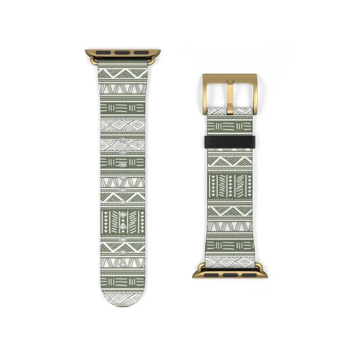 African Print  Watch Band - The Global Wanderer