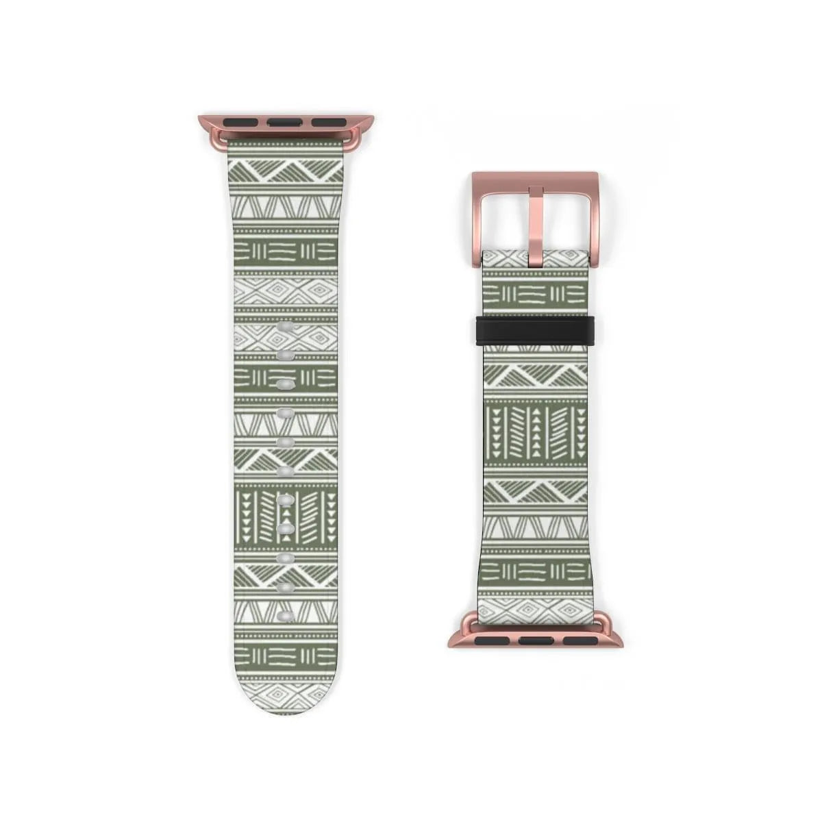 African Print  Watch Band - The Global Wanderer