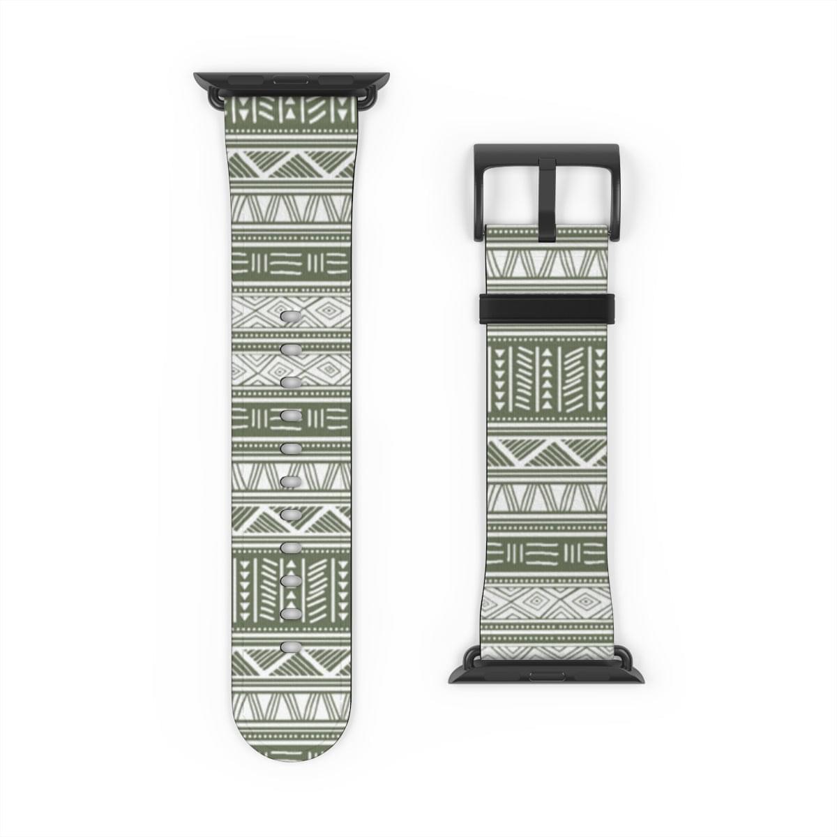 African Print  Watch Band - The Global Wanderer