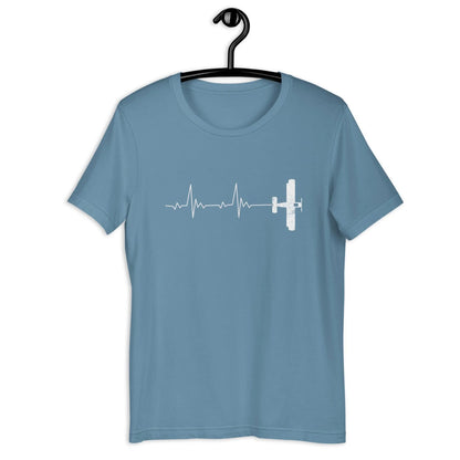 Airplane Heartbeat T-Shirt - The Global Wanderer